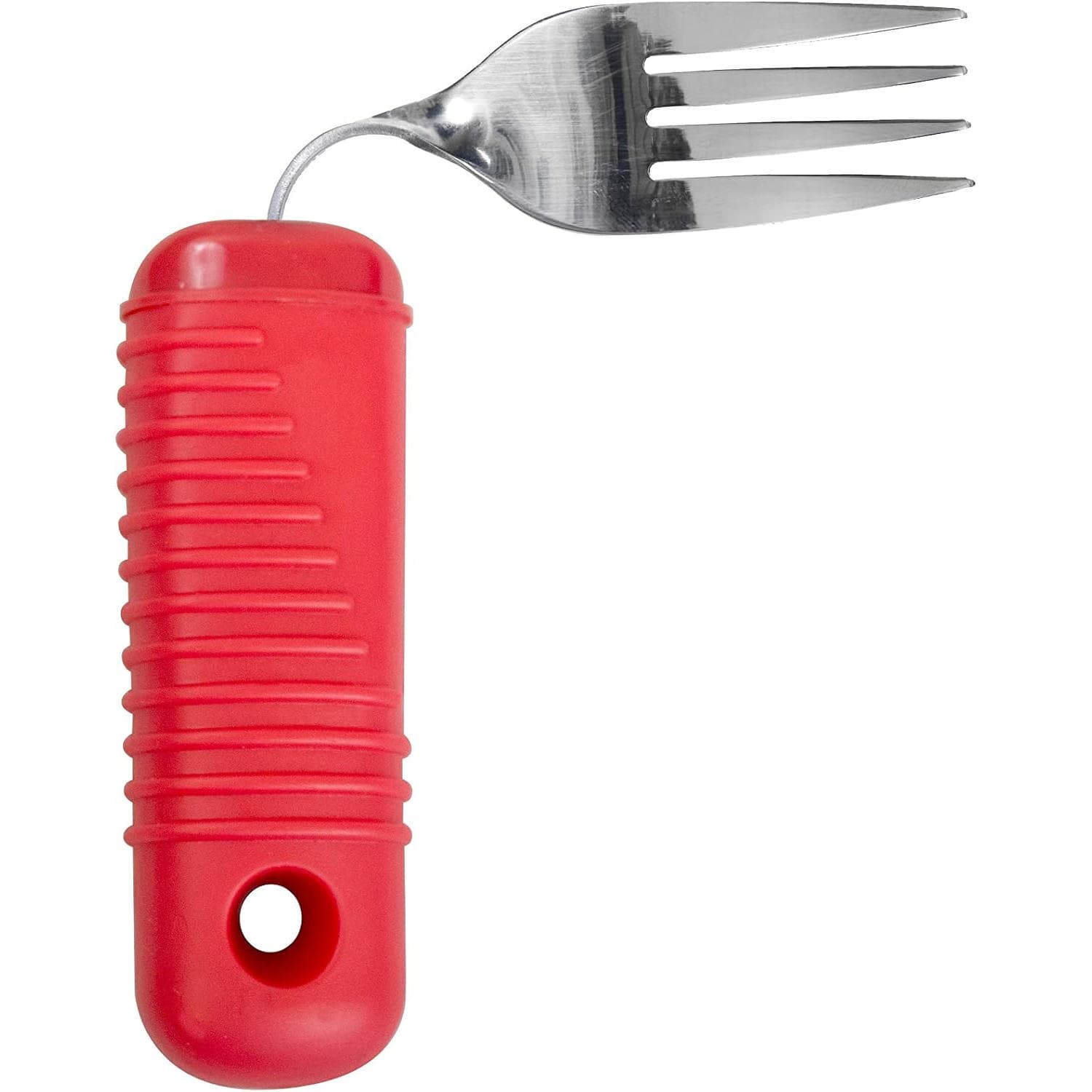 Essential Medical Supply Power of Red Bendable Fork - Each - Image 1