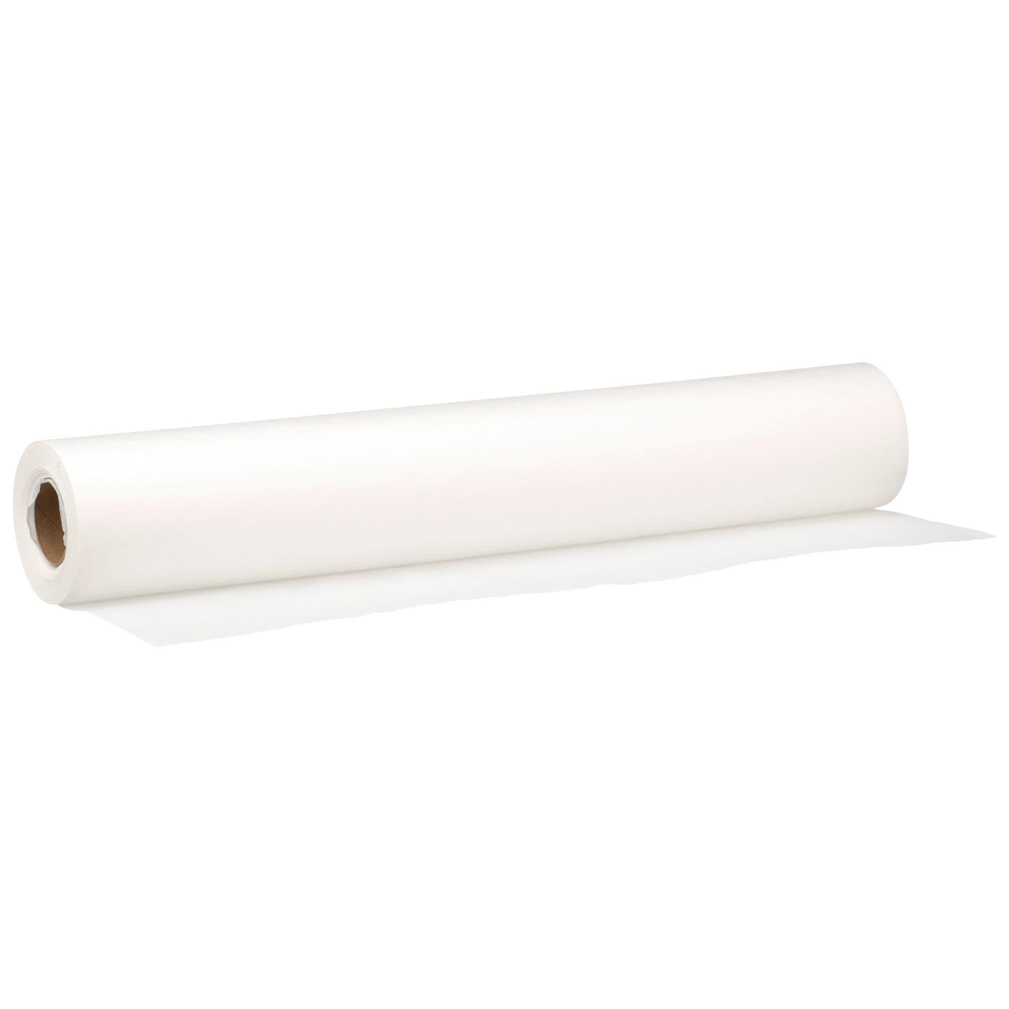 McKesson Table Paper Crepe, White, 14 Inch Width - Each - Image 1