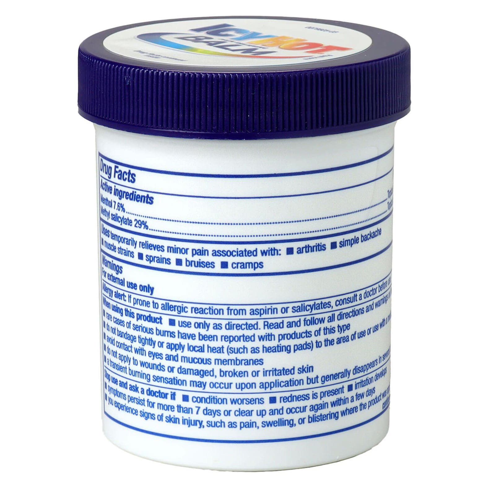 Icy Hot Balm Topical Pain Relief Ointment - Image 2