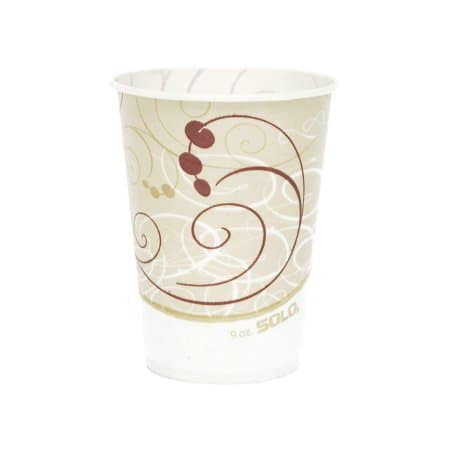 Solo Drinking Cup Symphony Print Without Graduations Without Handle Cold, 9 oz. - Case of 2000 - Image 1
