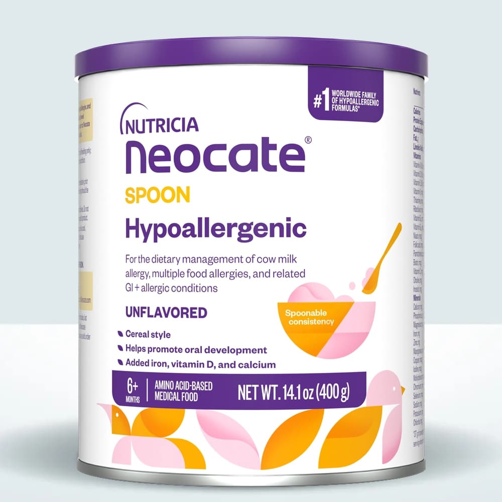 Neocate Spoon Hypoallergenic Amino Acid-Based Medical Food, 14.1 oz - Case of 4 - Image 1