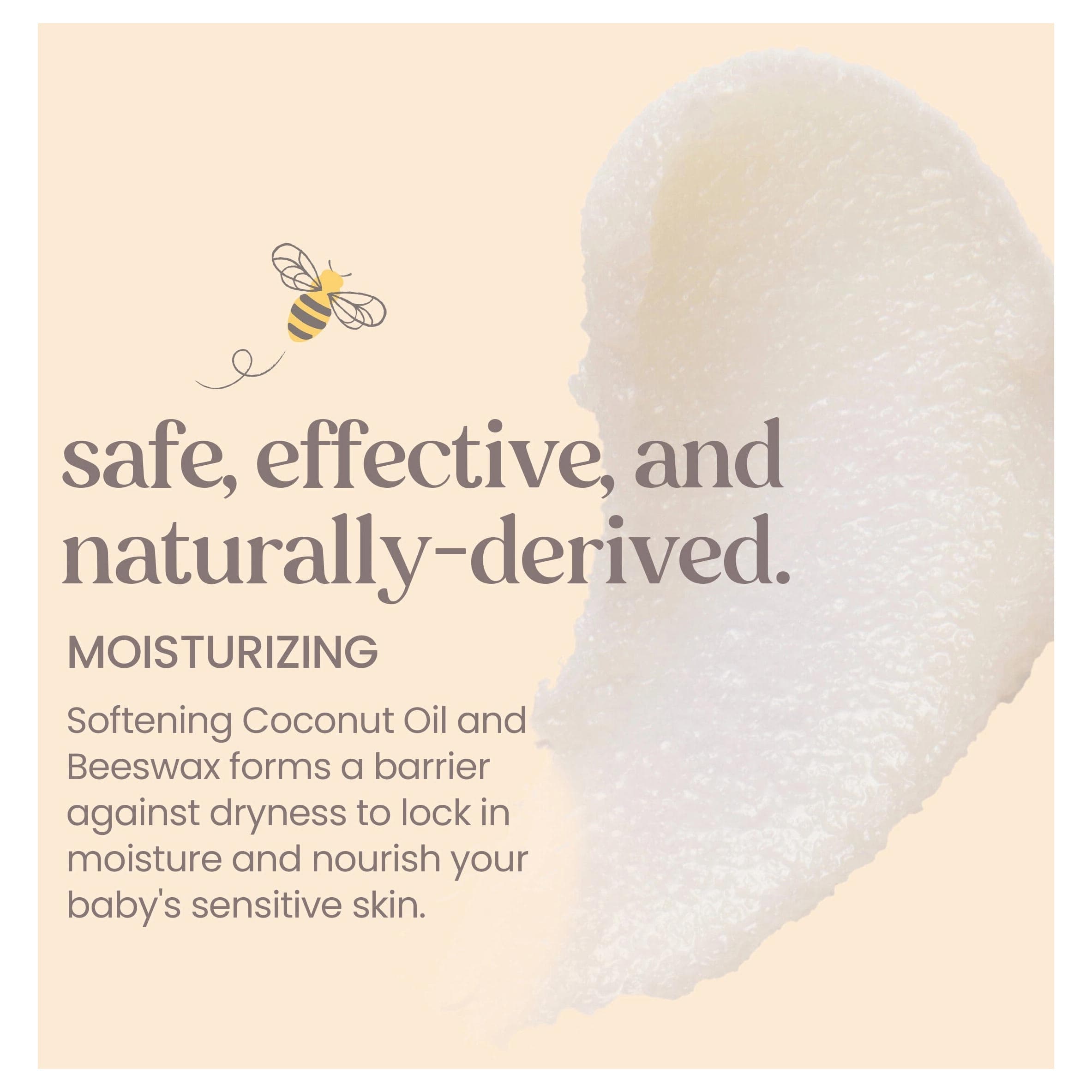 Burt's Bees Baby Multipurpose Ointment Jar, Scented, 7.5 oz - Image 3