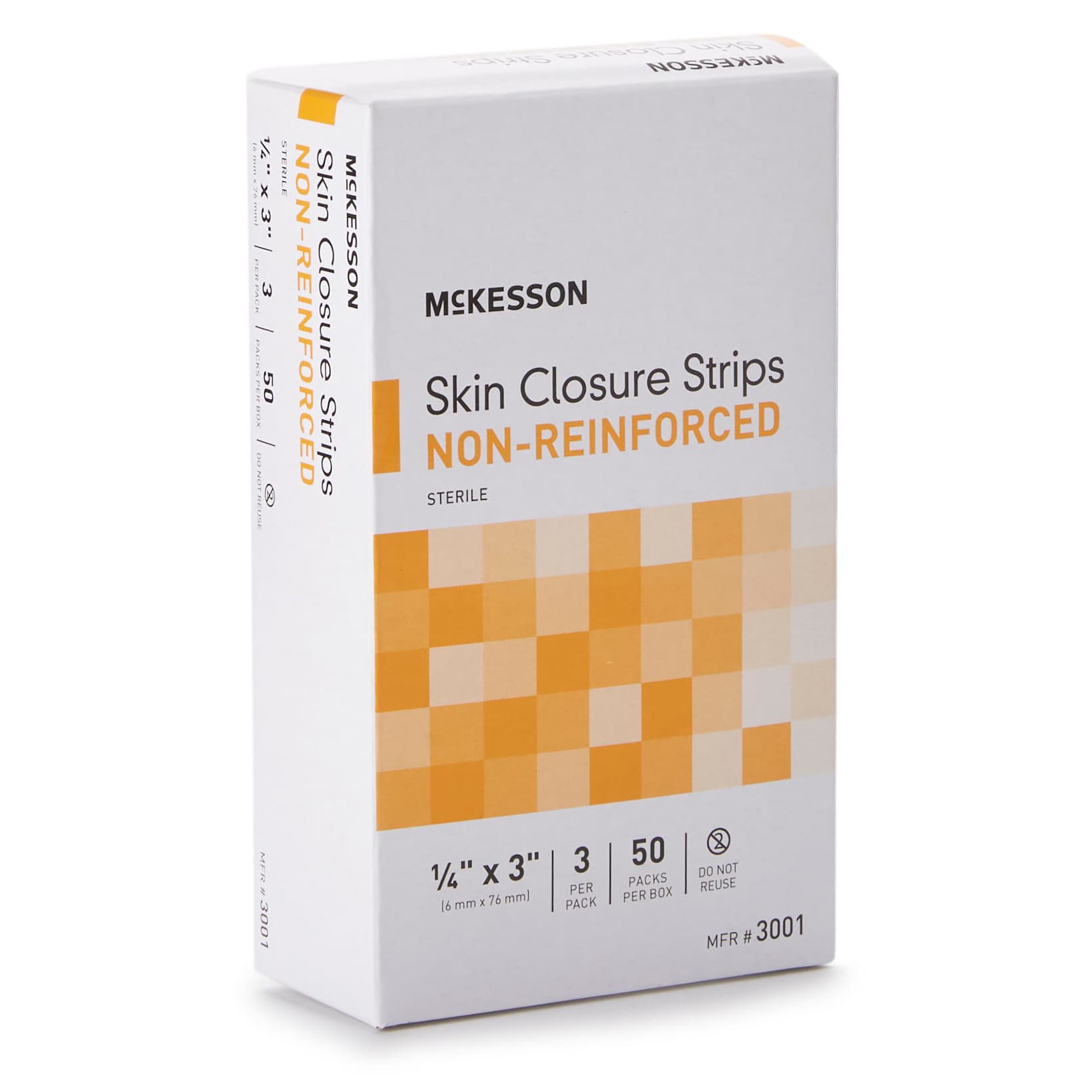 McKesson Skin Closure Strip 1/4 x 3 Inch, Sterile - Image 2