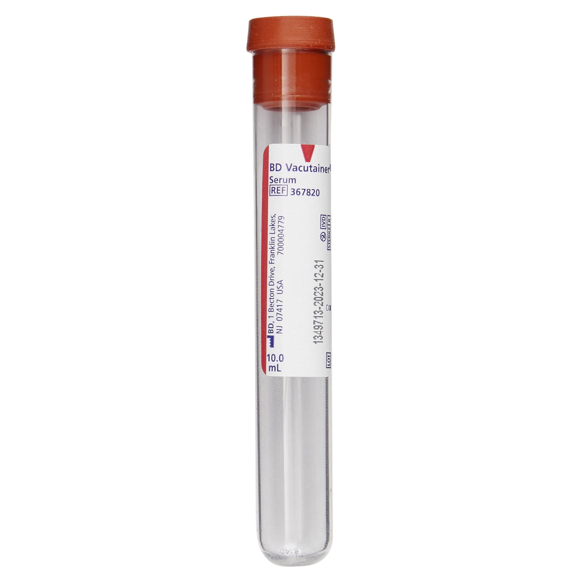 BD Vacutainer Plus Serum Blood Collection Tubes, Clot Activator Additive - Image 3