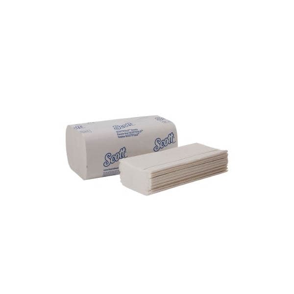 Scott Scottfold 1-Ply Paper Towel, 8-1/10 x 12-2/5 Inch - Case of 4375 - Image 1