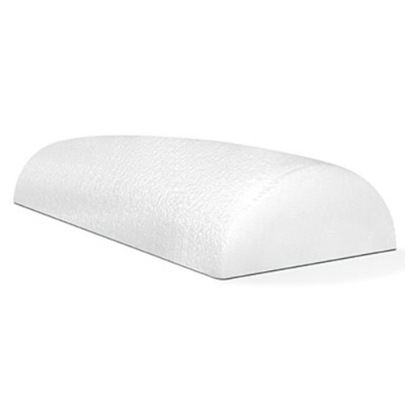 CanDo PE Foam Roller, Half Round, Slim, 3 x 12 Inch - Image 1