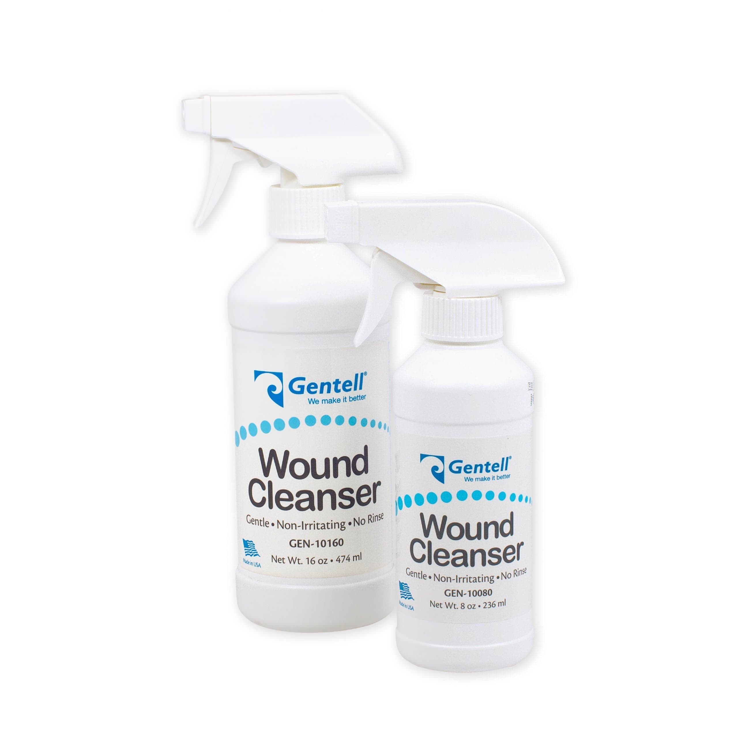 Gentell Dermal Wound Cleanser Spray Bottle NonSterile - Image 1