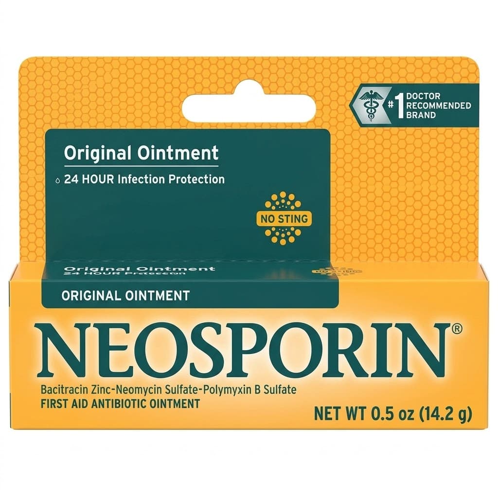 Neosporin Antibiotic Ointment, 0.5 oz Tube - Each - Image 1