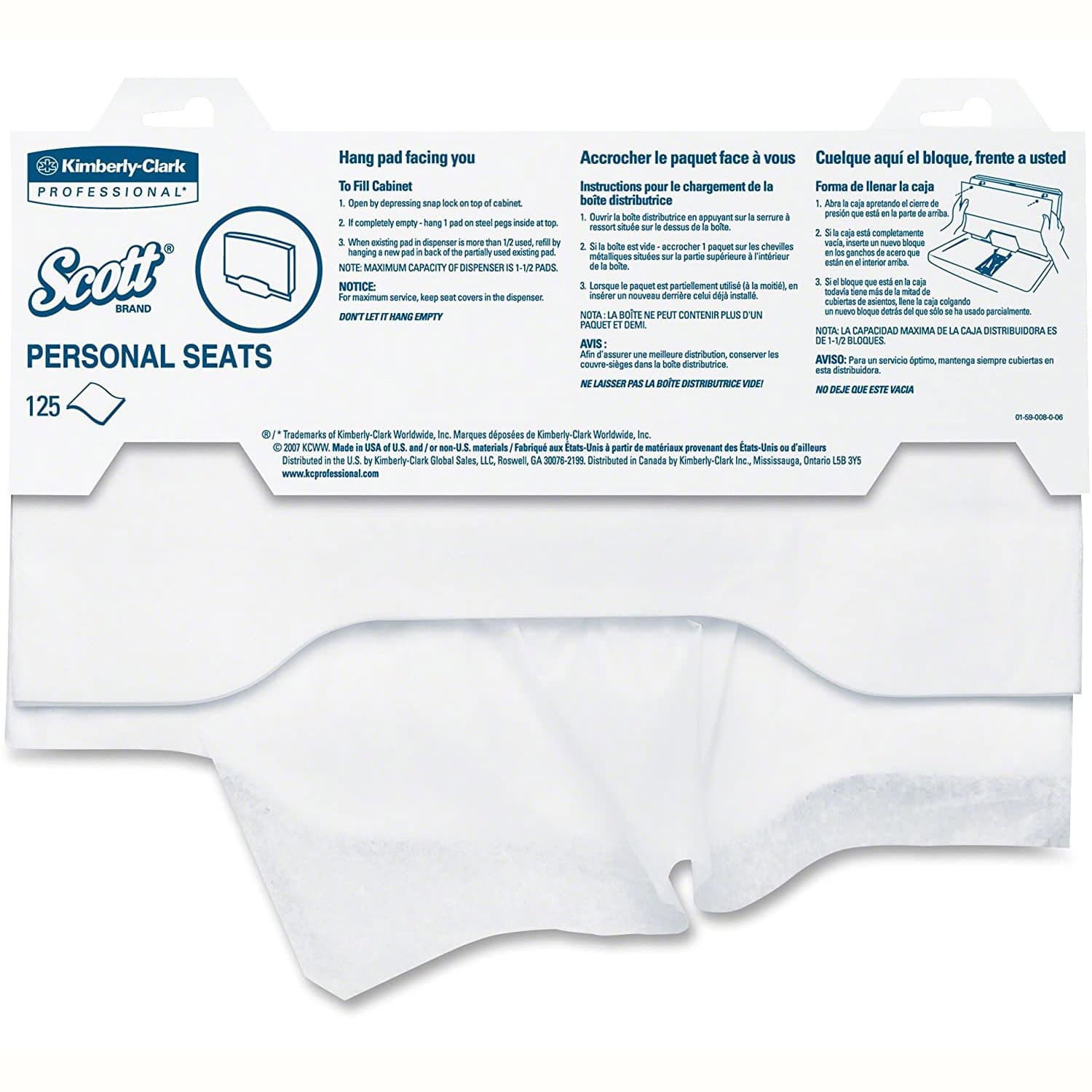 Scott Personal Seat Toilet Seat Cover