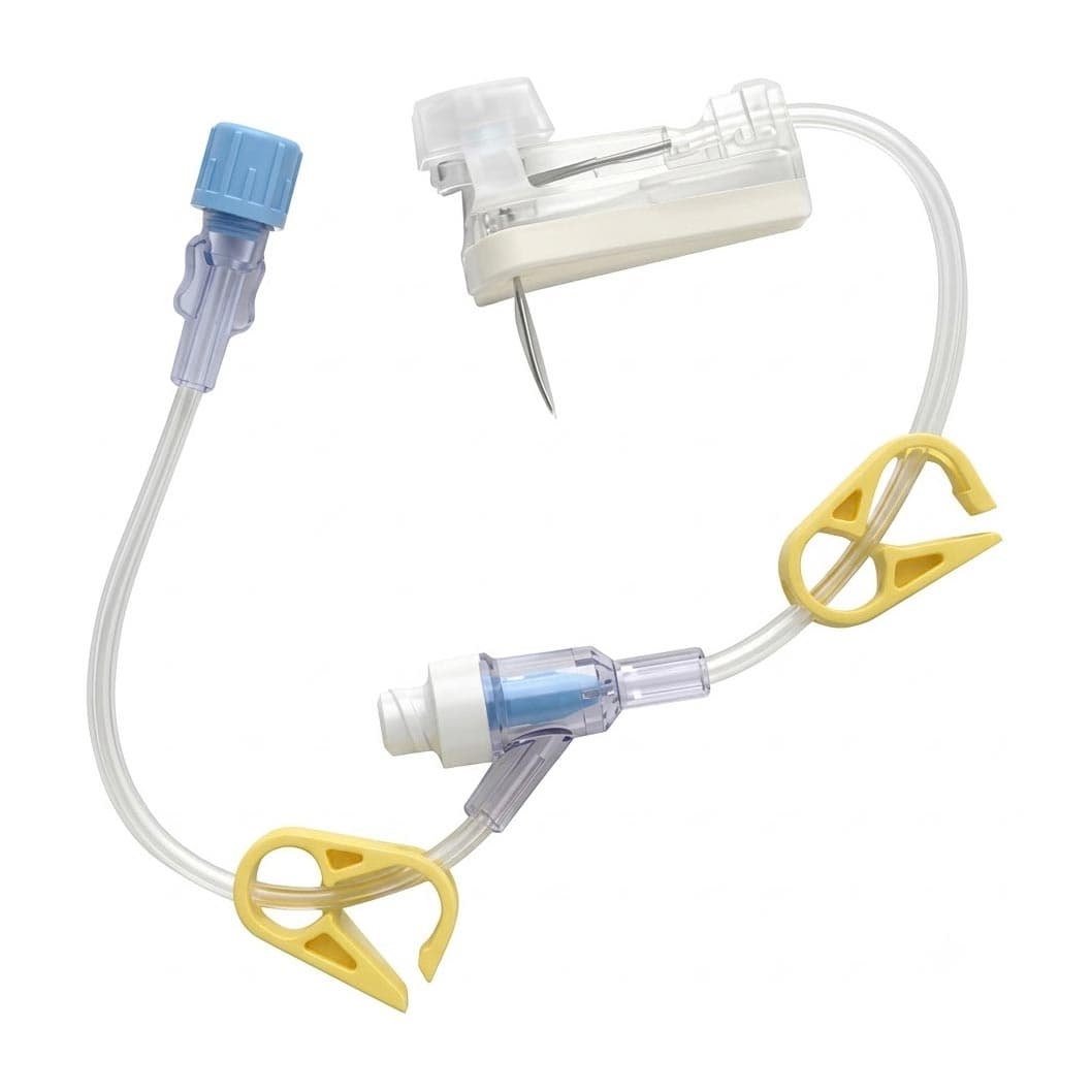 Gripper Non-safety Huber Needles with Y-site - Image 2
