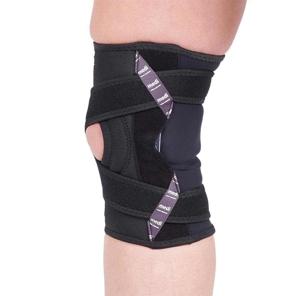 Doc Ortho Patella Tracking Brace Black - Image 1