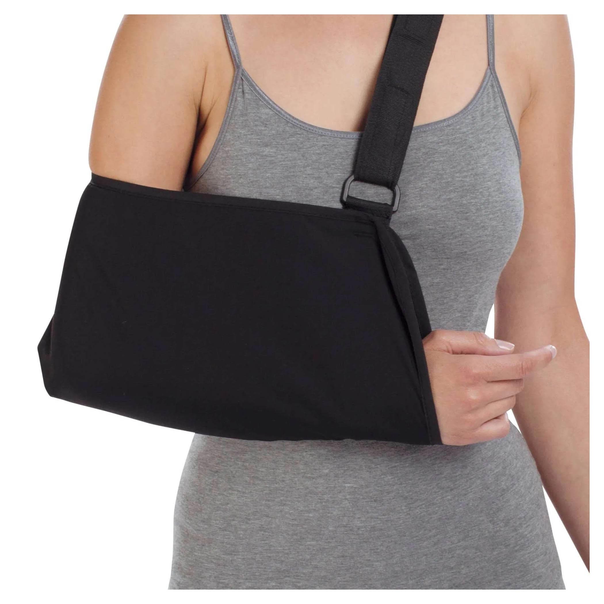 ProCare Deluxe Hook and Loop Strap Closure Arm Sling with Pad, Small - Image 1