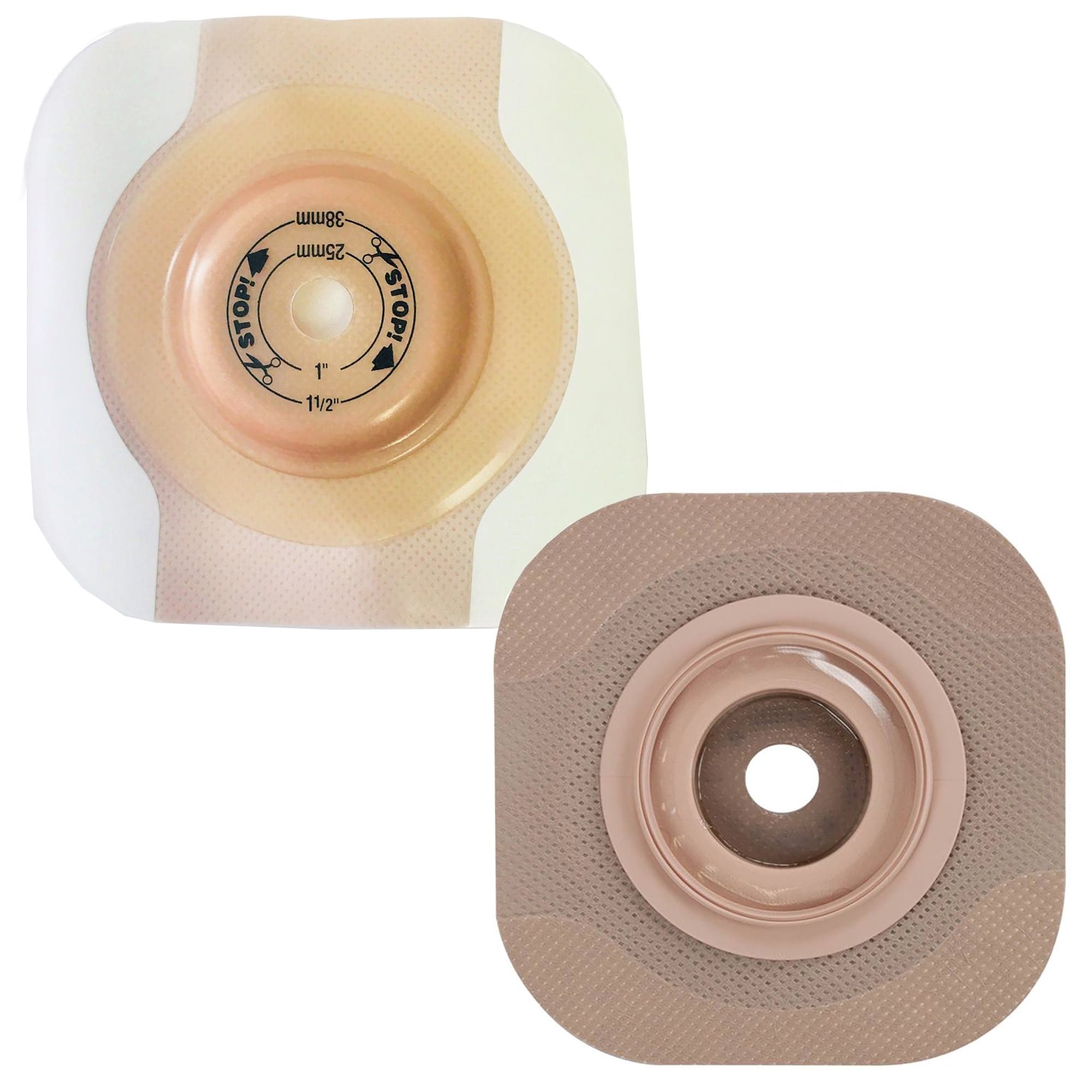 New Image Convex CeraPlus Cut-to-Fit Skin Barrier with Tape, Upto 2 Inch - Box of 5 - Image 1