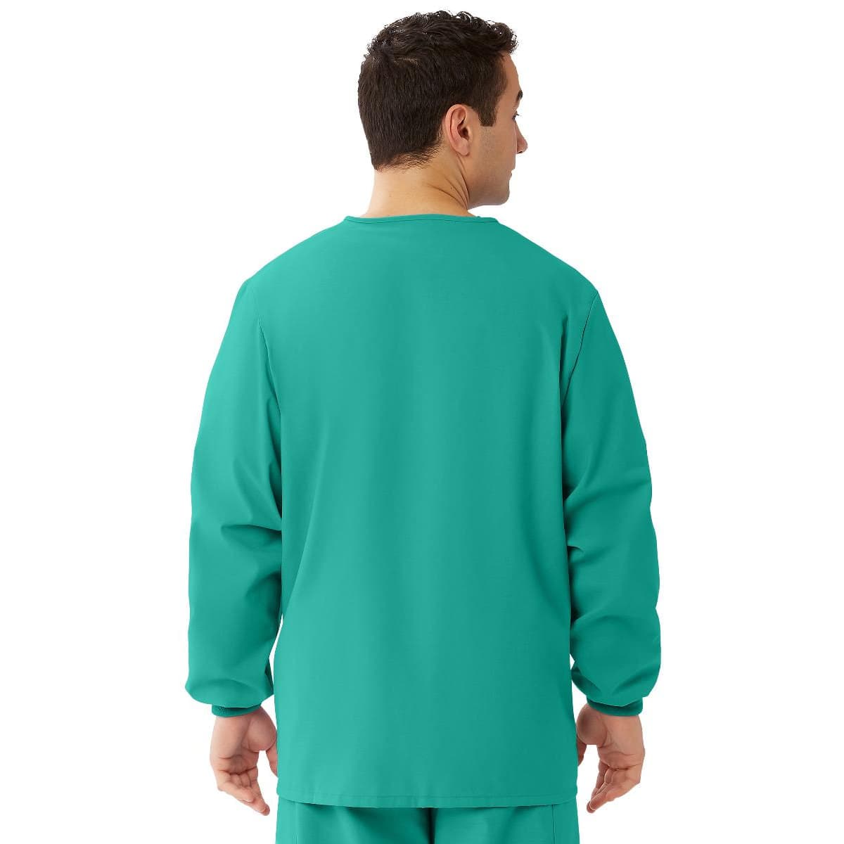 Medline Angelstat Jade Unisex Warm-Up Scrub Jacket, Angelica Color Code - Image 3