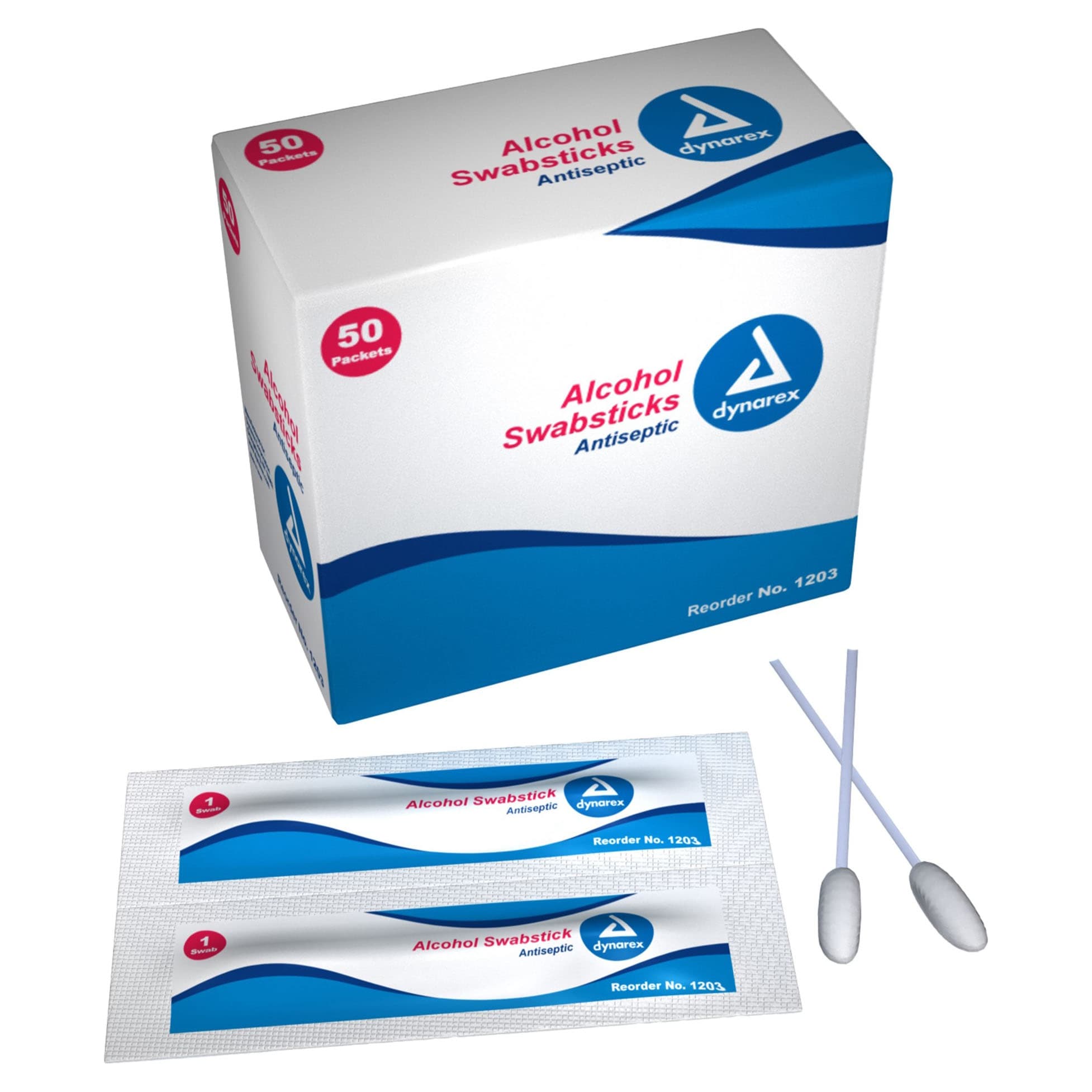 Dynarex Impregnated Swabstick - Case of 500 - Image 1