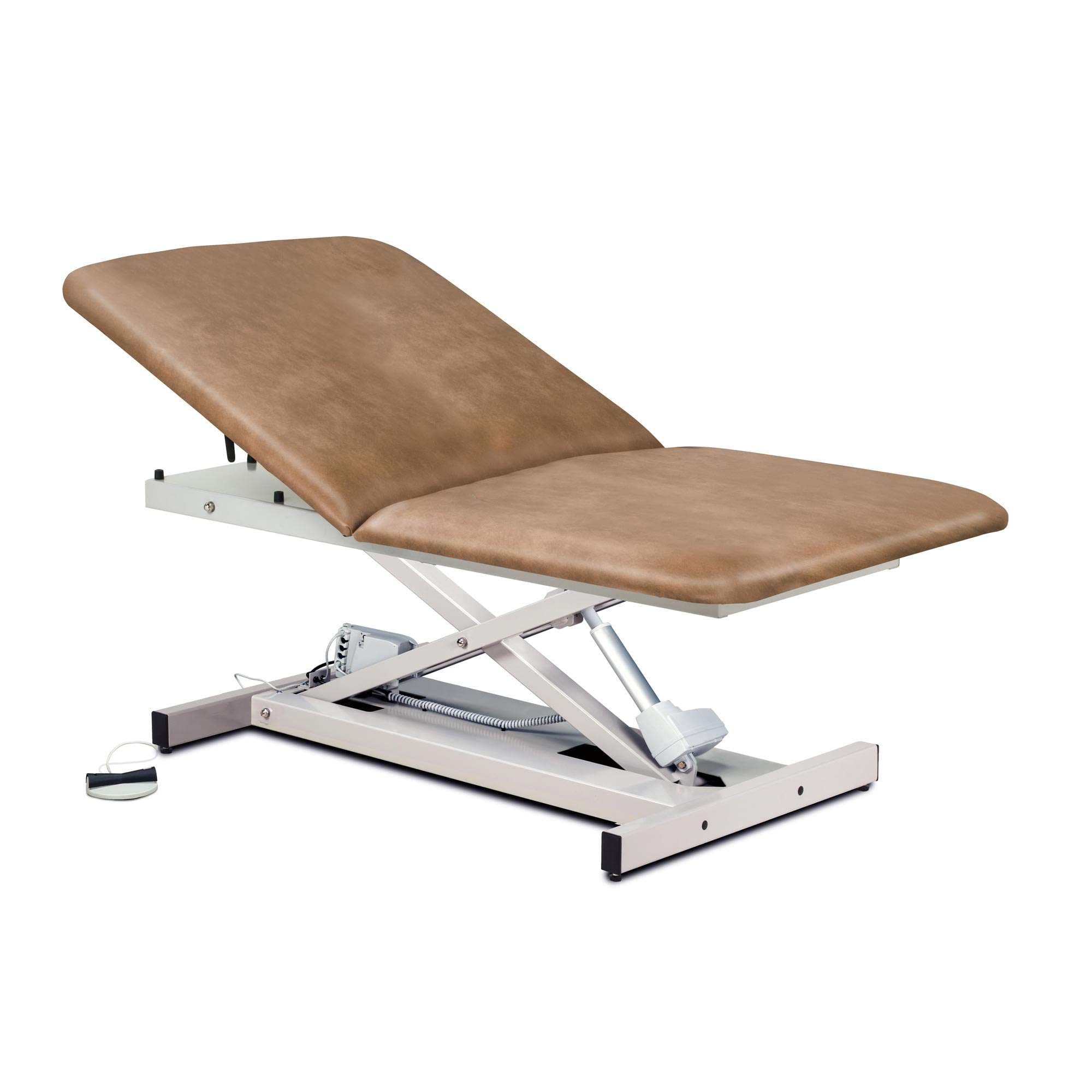 Clinton open base, extra wide, bariatric, power table with adjustable backrest - Image 4
