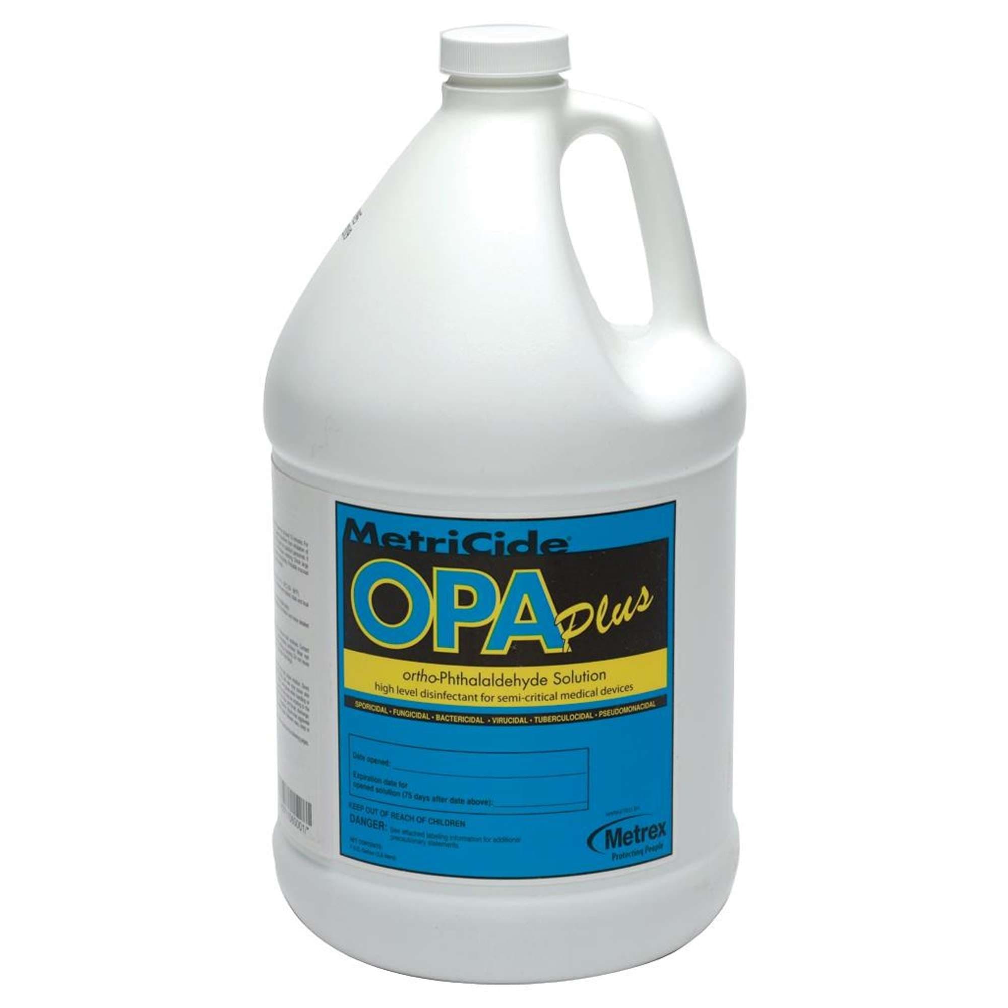 MetriCide OPA Plus High-Level Disinfectant Liquid, Mild Scent, 1 Gallon - Case of 4 - Image 1