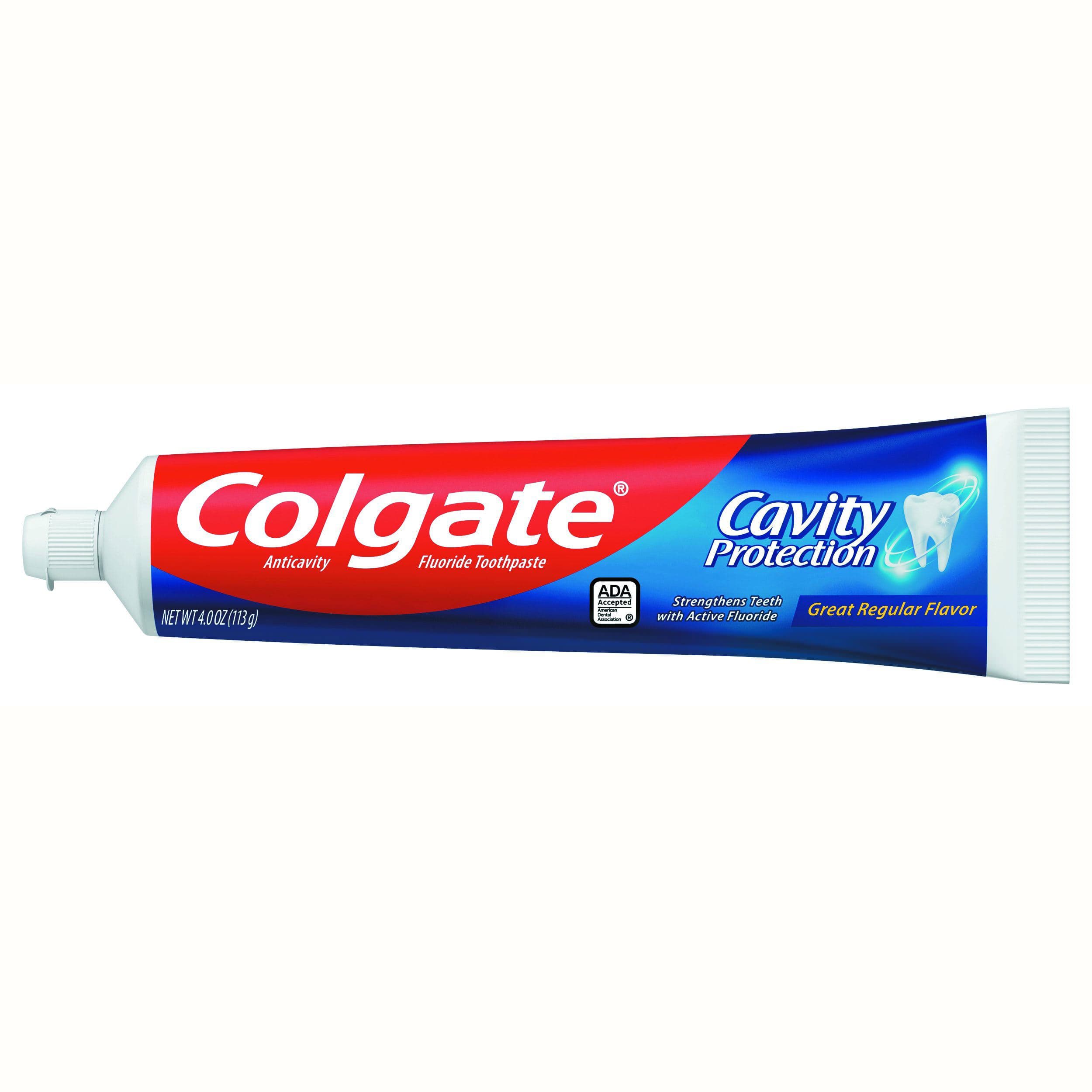 Colgate Cavity Protection Toothpaste Tube, 4 oz - Image 1