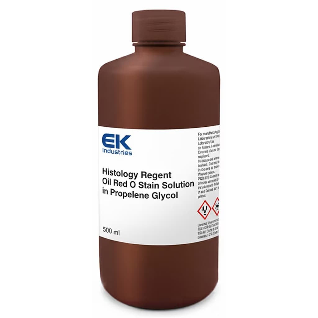 Oil Red O Stain Solution in Propylene Glycol, 500 ml - Each