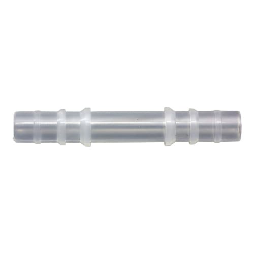 Urocare Semi-Transparent Polypropylene Tubing Connector, 3/8 Inch O.D. x 2-1/4 Inch L - Each - Image 1