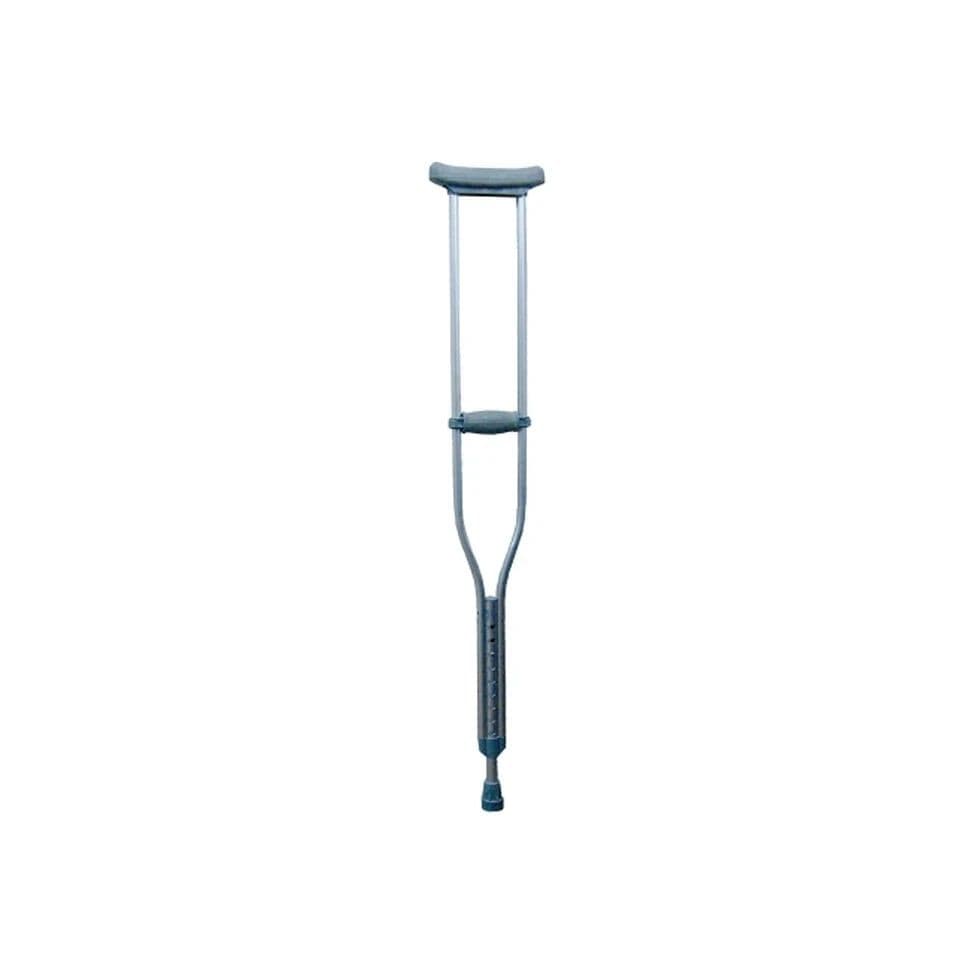 Drive EZ Adjust Aluminum Crutches with Euro-Style Clip & Accessories, Youth - Case of 8 - Image 1