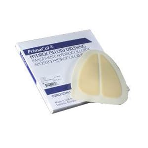 Primacol Hydrocolloid Dressing, Sacral Shape, 6 x 7 Inch - Box of 5 - Image 1