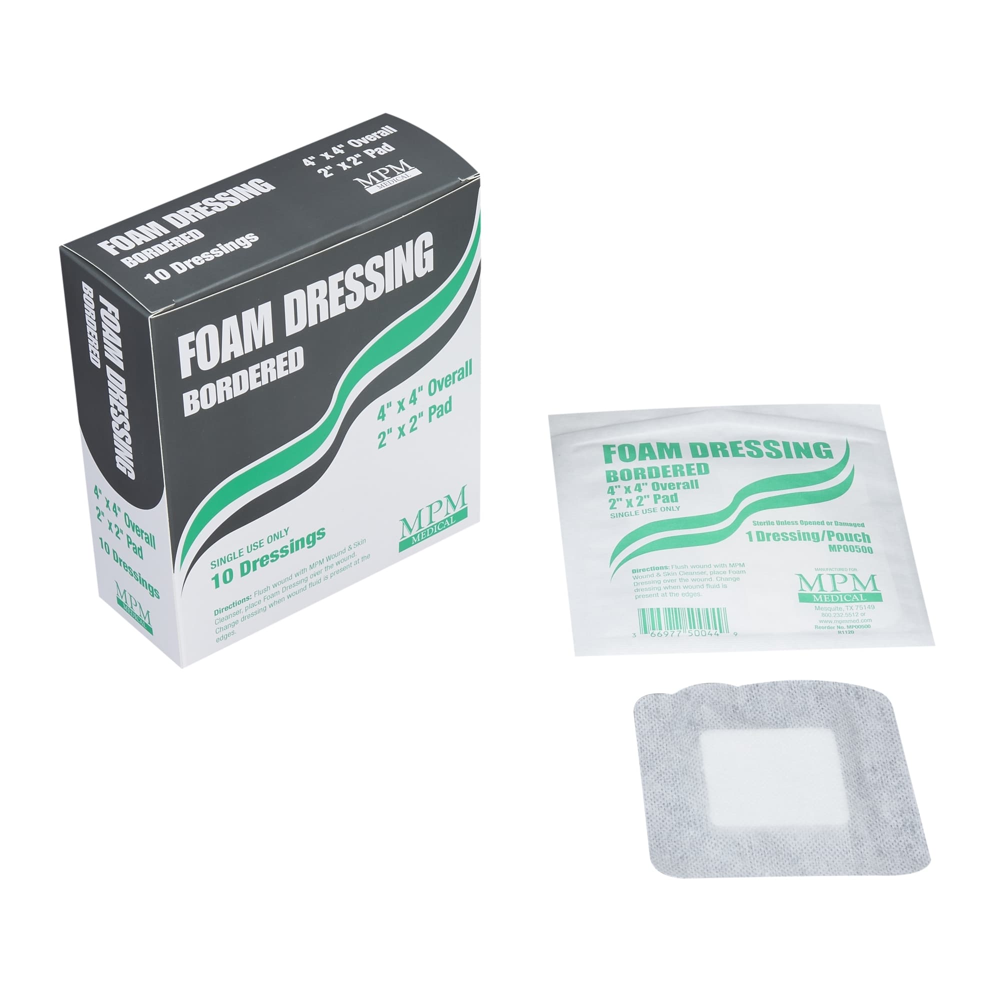 MPM Medical Adhesive Bordered Foam Dressing