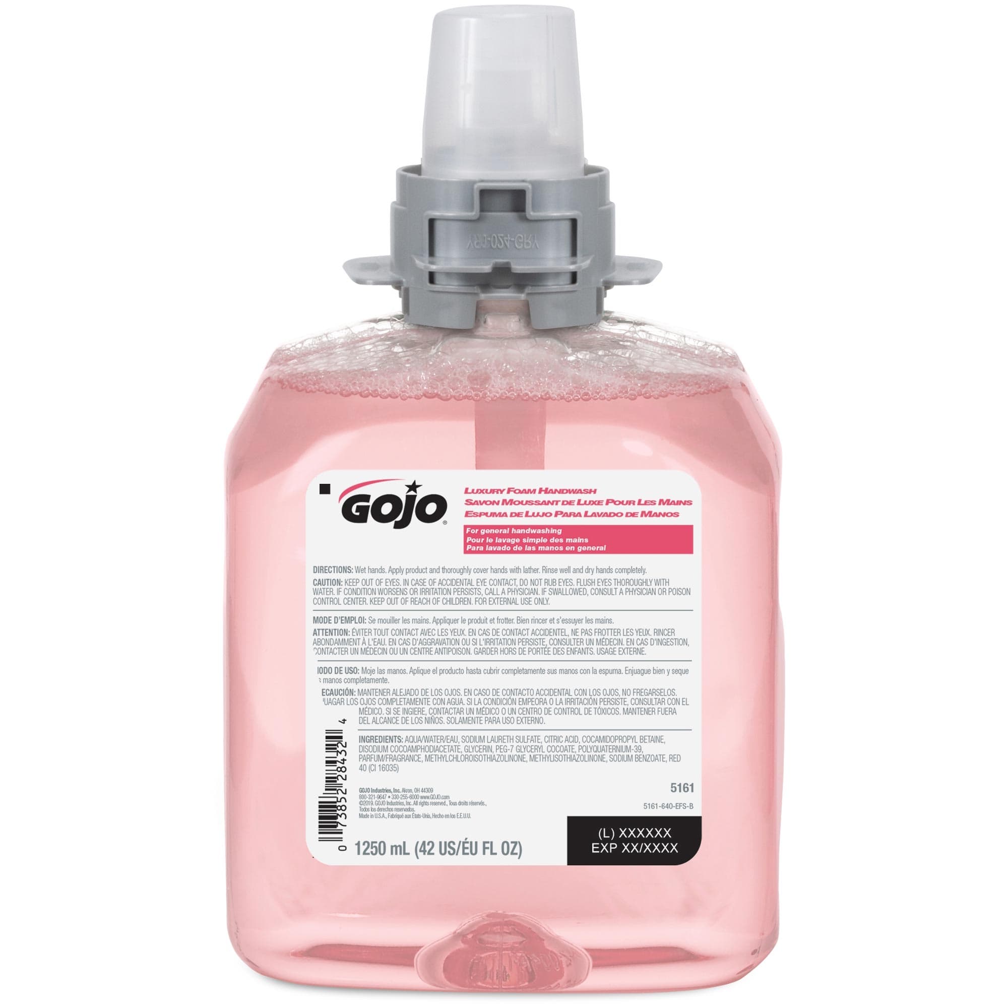 GOJO Soap Pink, 1,250 ml - Case of 4 - Image 1