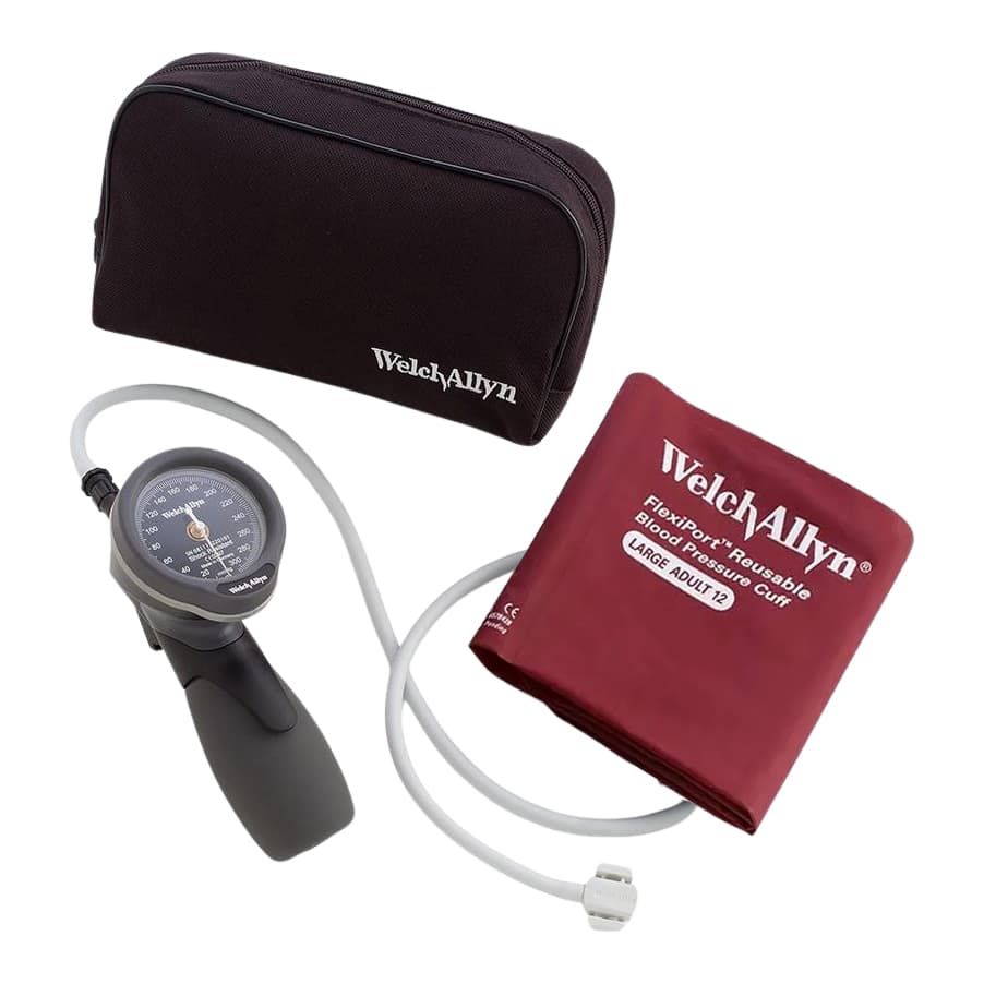 Welch Allyn DS66 Trigger Aneroid Sphygmomanometer, Large Adult - Image 1