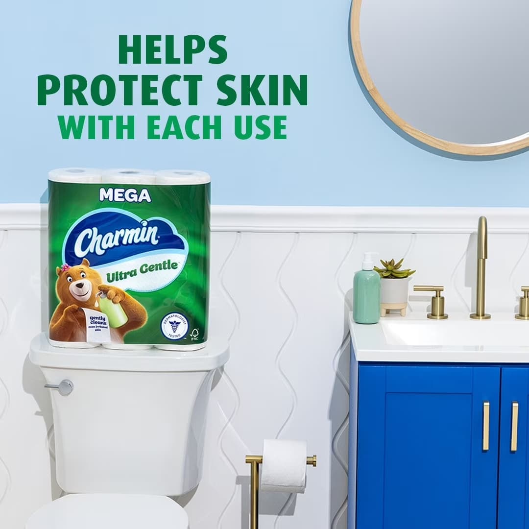 Charmin Ultra Gentle Toilet Paper - Carton of 48 - Image 1