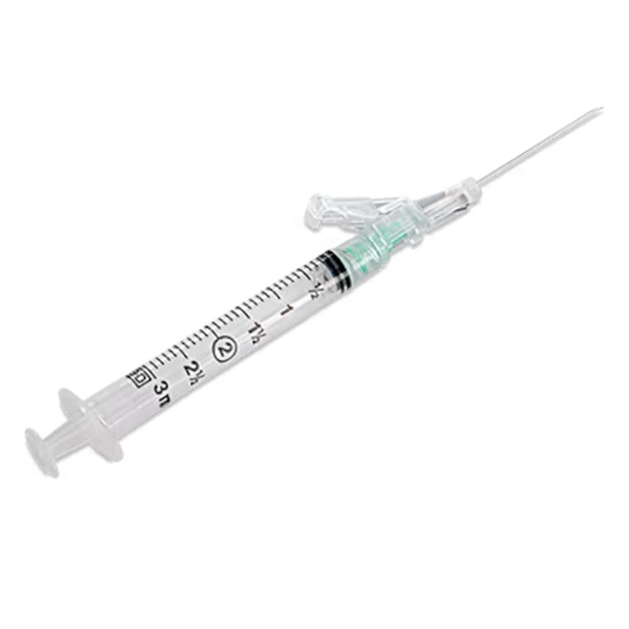 BD SafetyGlide Safety Hypodermic Syringe with Needle - Image 2