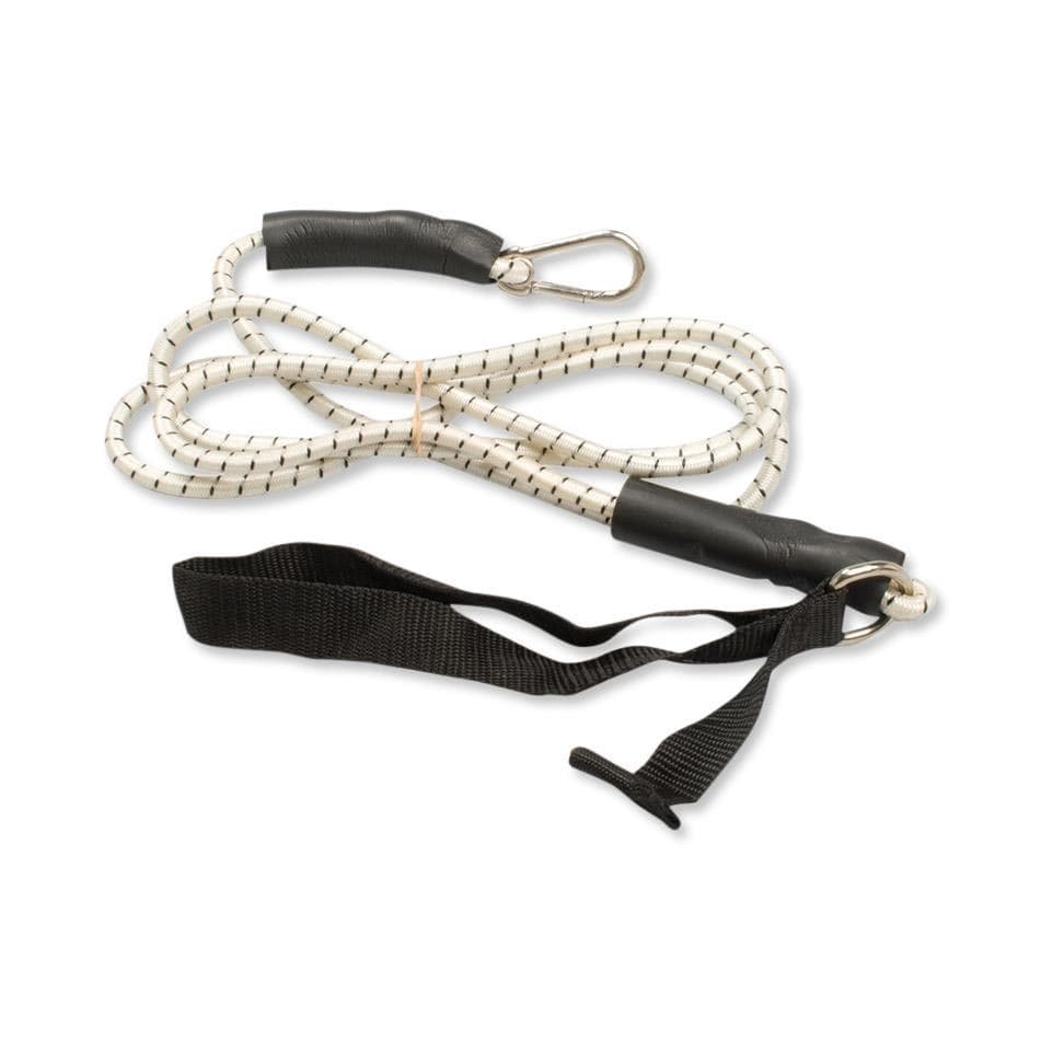 CanDo Exercise Bungee Cord With Attachments, 7 Feet, Black, Extra-heavy - Image 1