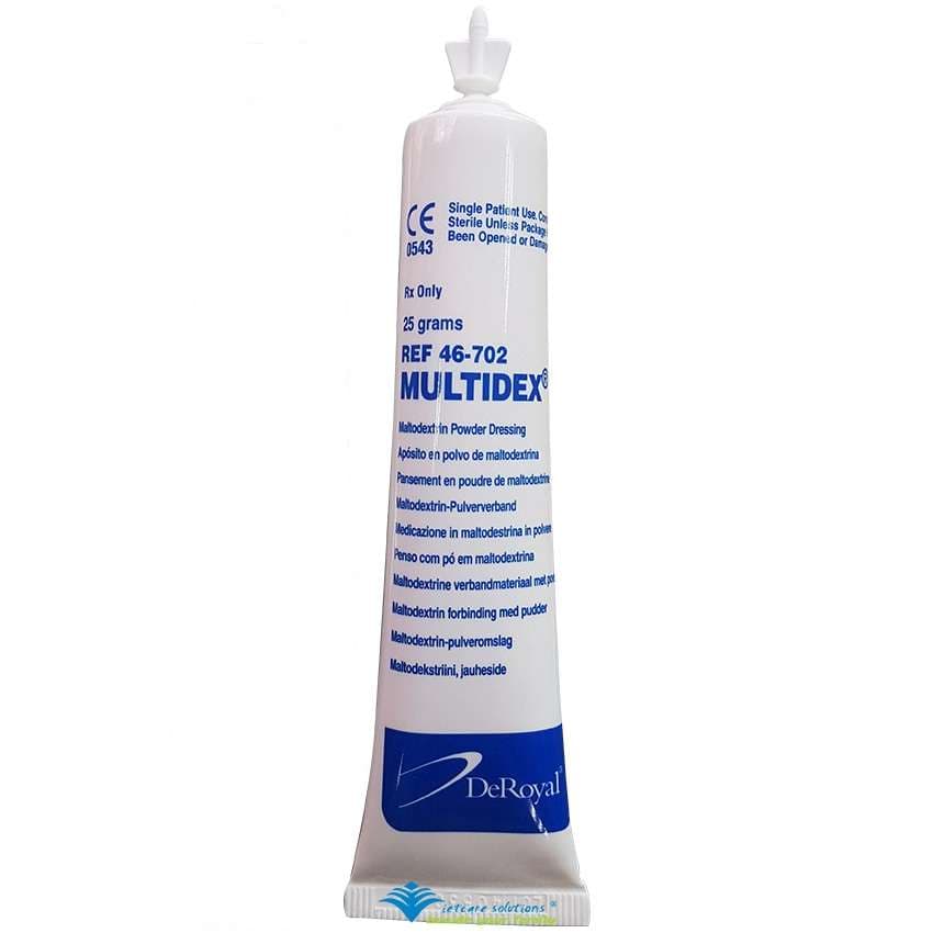 DeRoyal Multidex Maltodextrin Powder Wound Dressing, 25 Gram - Case of 30 - Image 1