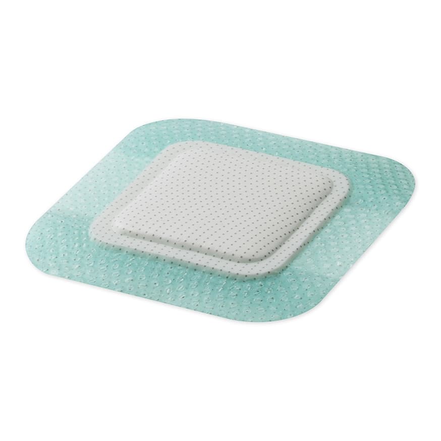 Coloplast Biatain Bordered Silicone Fit Foam Dressing, 4 x 4 Inch - Image 1