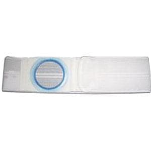 Nu-Hope 4" Flat panel Ostomy Support Belt, No Hole White, Medium - Image 1
