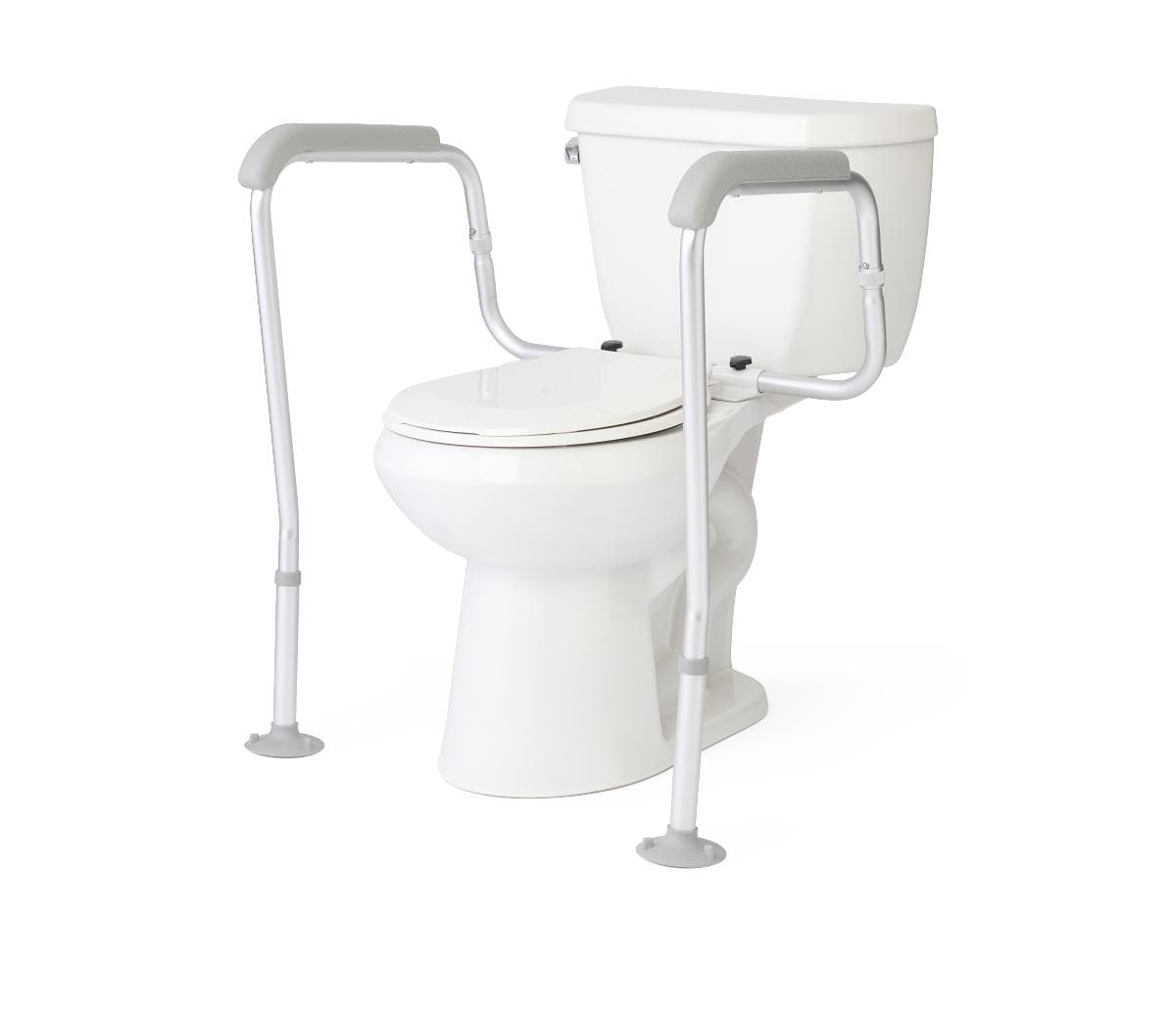 Medline Toilet Safety Rails with Suction Cup Tips