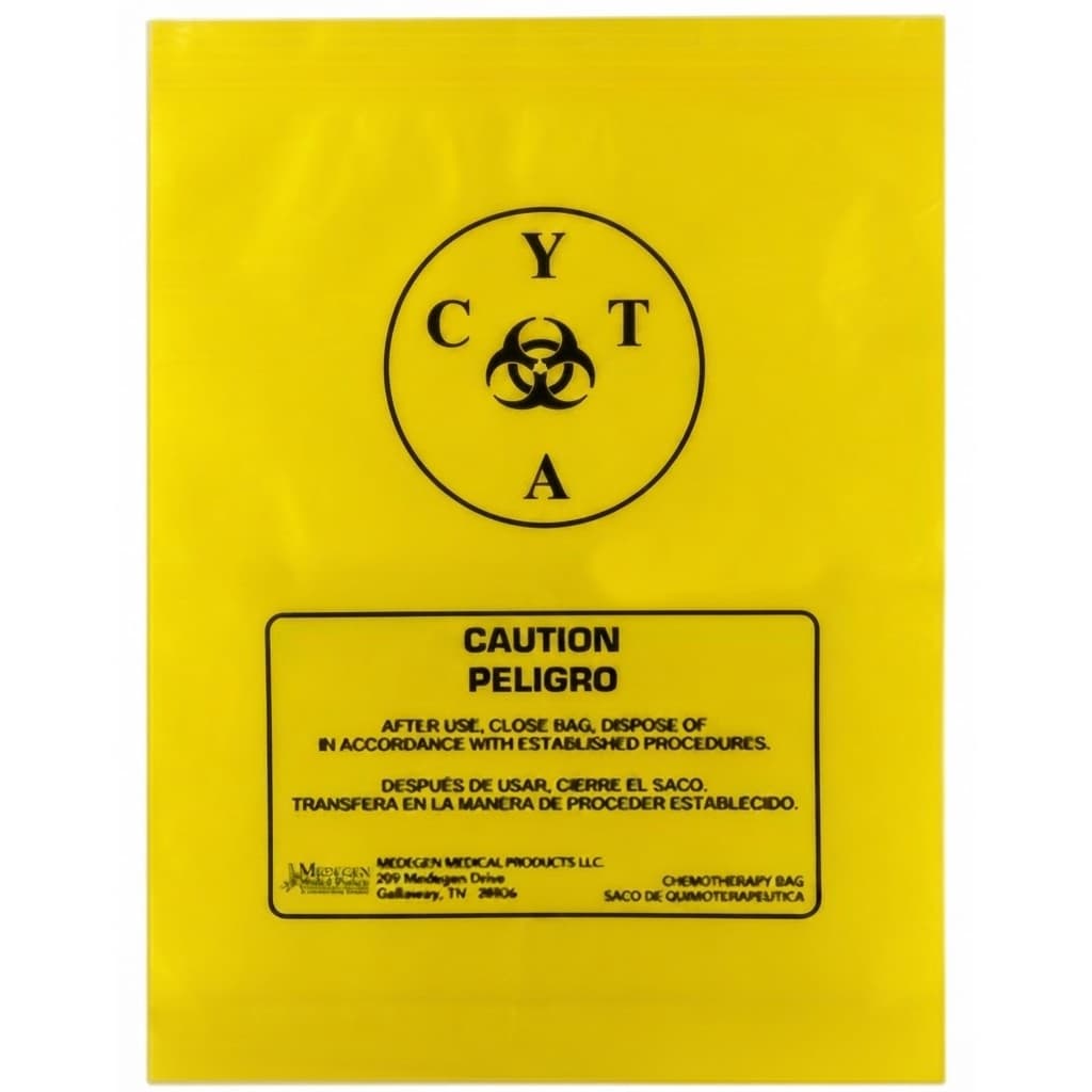 Medegen Chemotherapy Specimen Transport Bags - Case of 250