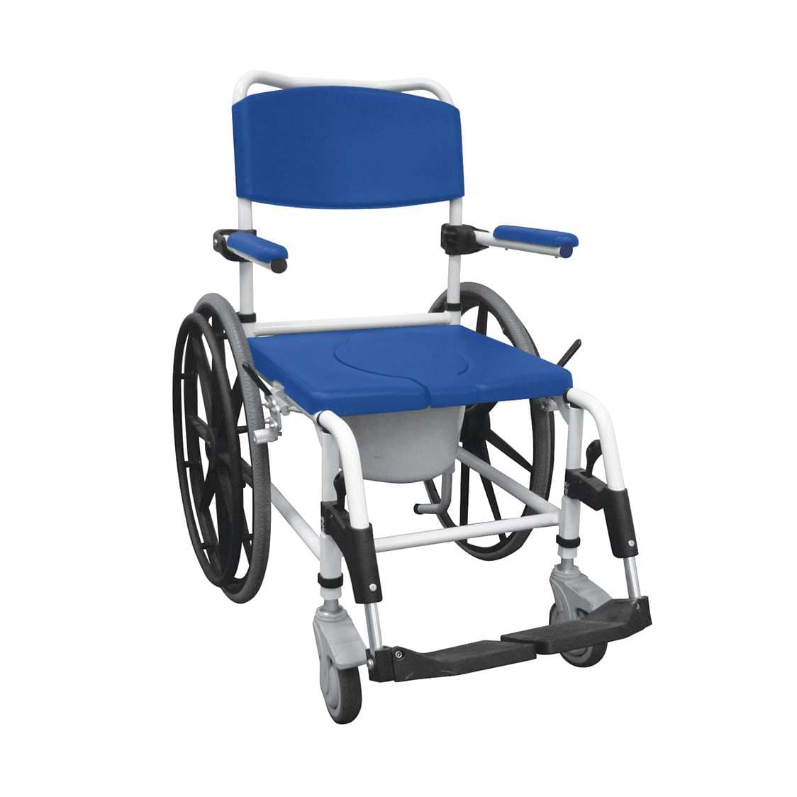 Drive Standard Aluminum Rehab Shower Commode Chair - Image 1