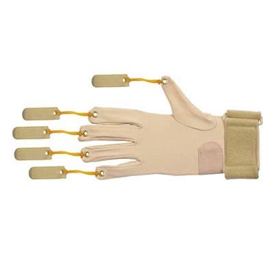 CanDo Deluxe Thumb And Finger Flexion Glove, Right Hand, Small-Medium - Each - Image 1
