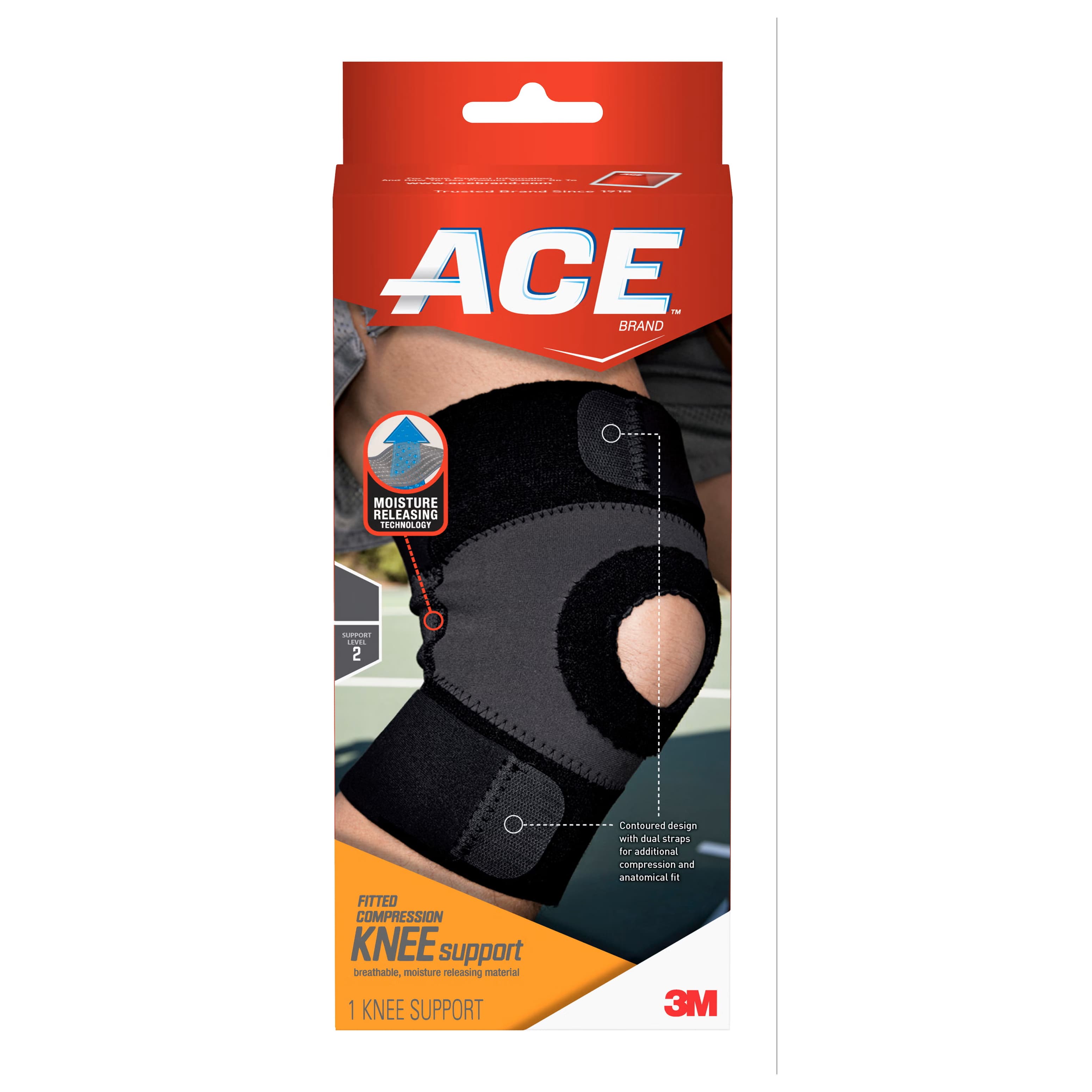3M Ace Moisture Control Knee Support - Image 1