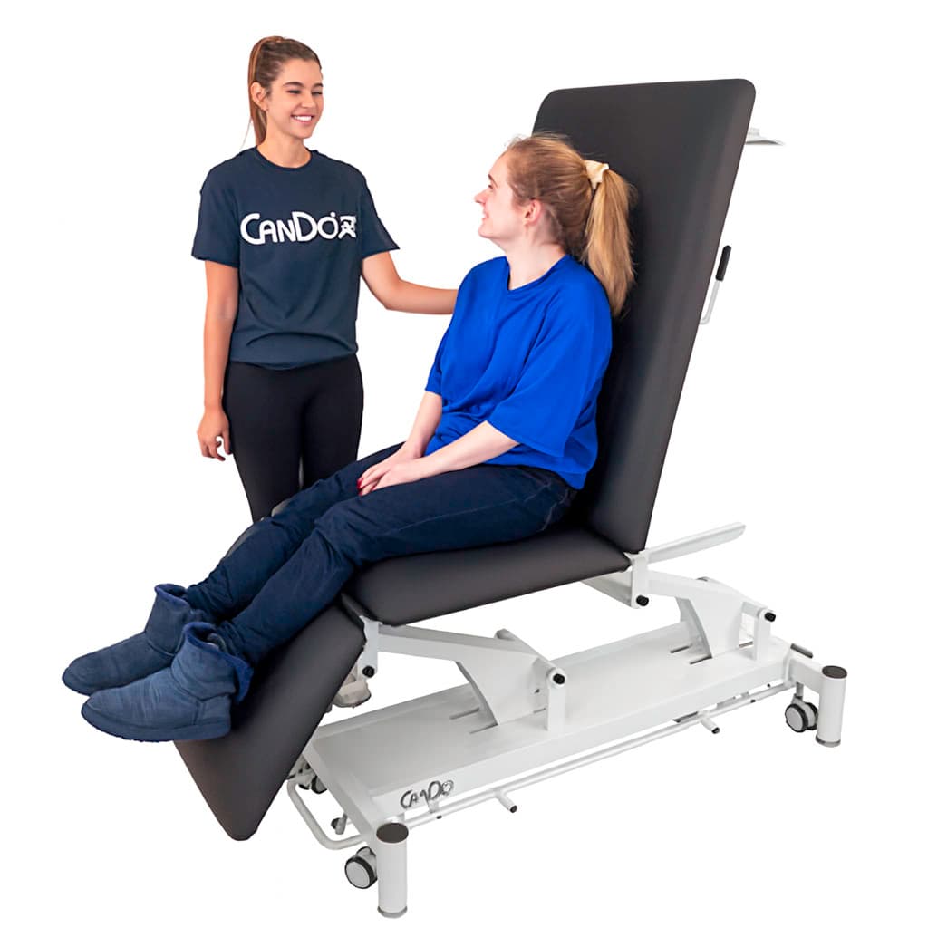 CanDo Hi-Low Three Section Electric Treatment Table - Image 3