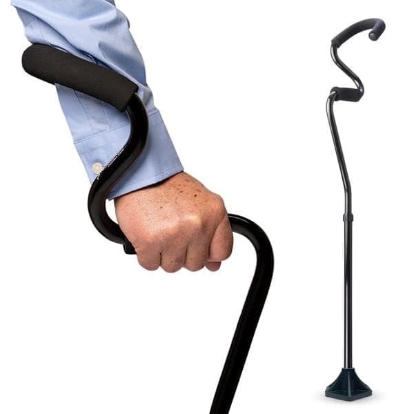 StrongArm Adjustable Lightweight Comfort Cane