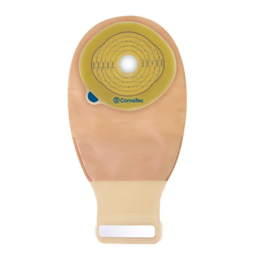 Esteem+ One-Piece Drainable Pouch with Filter, Opaque, 1 Inch - Box of 10 - Image 1