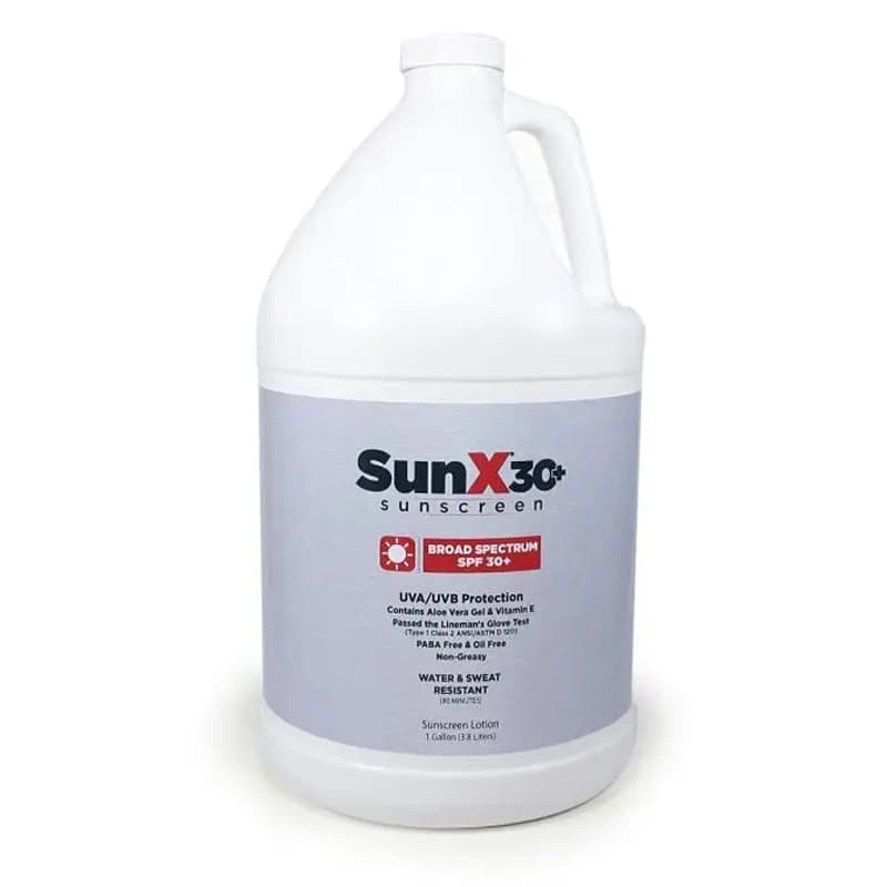 SunX 30+ Sunscreen Lotion, Gallon - Each - Image 1
