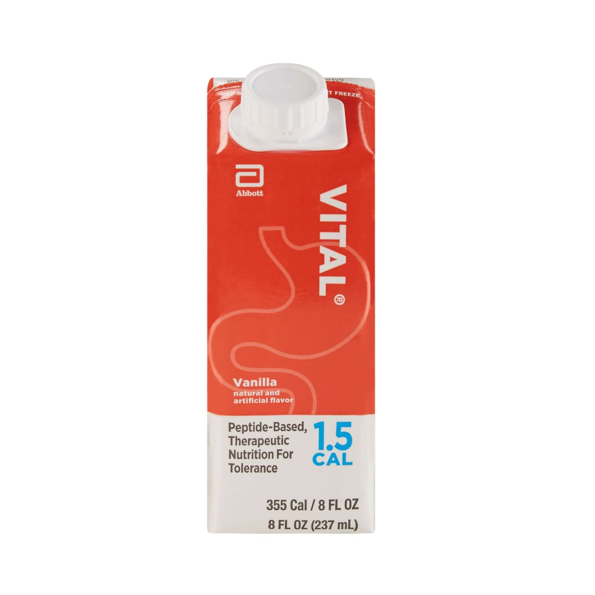 Vital 1.5 Cal Ready to Use Oral Supplement, 8 oz - Case of 24 - Image 1