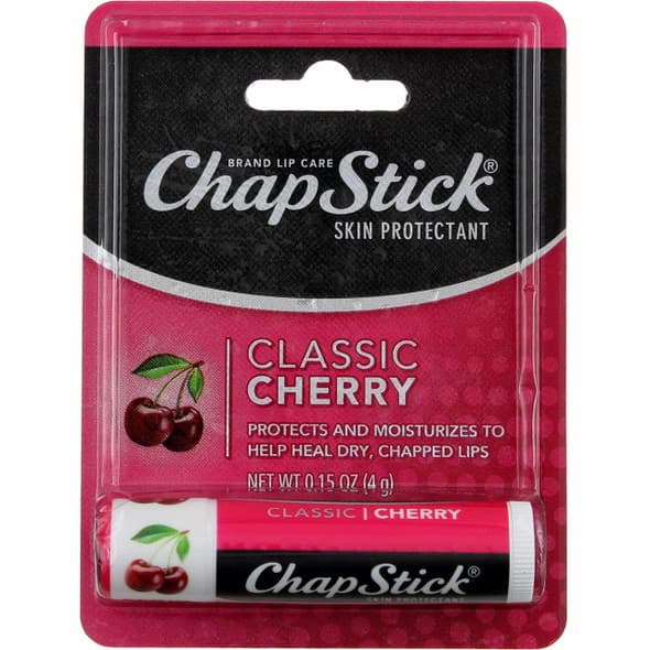 Chapstick Lip Balm Tube, Cherry Flavor