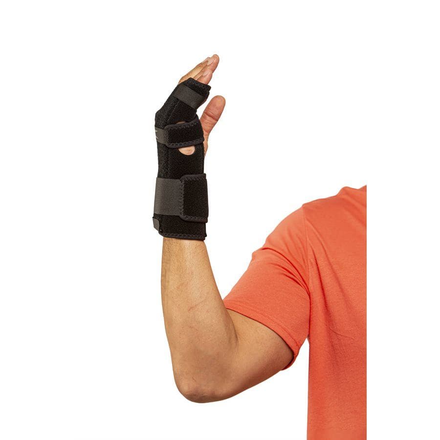 TKO Adjustable Hand and Finger Knuckle Splint Black - Image 2