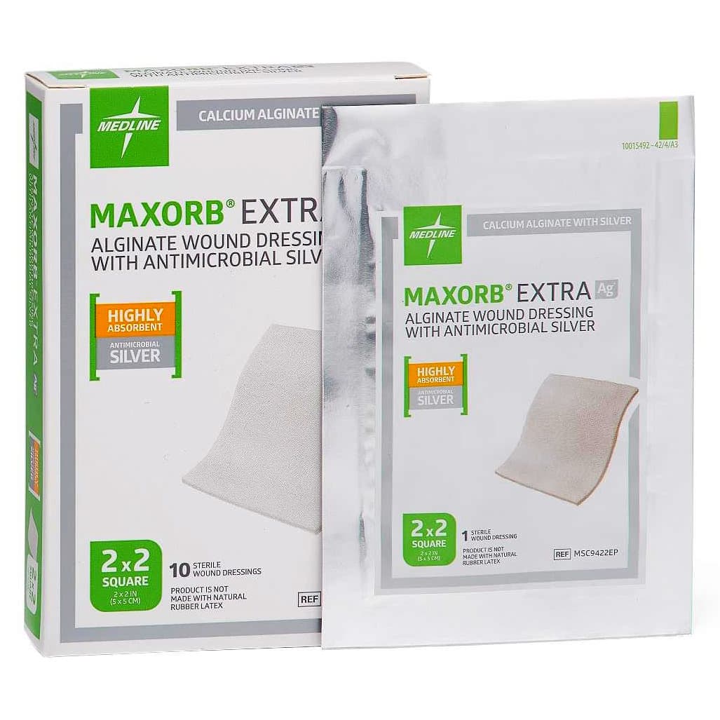 Maxorb Extra Ag+ CMC/Alginate Wound Dressing - Image 3