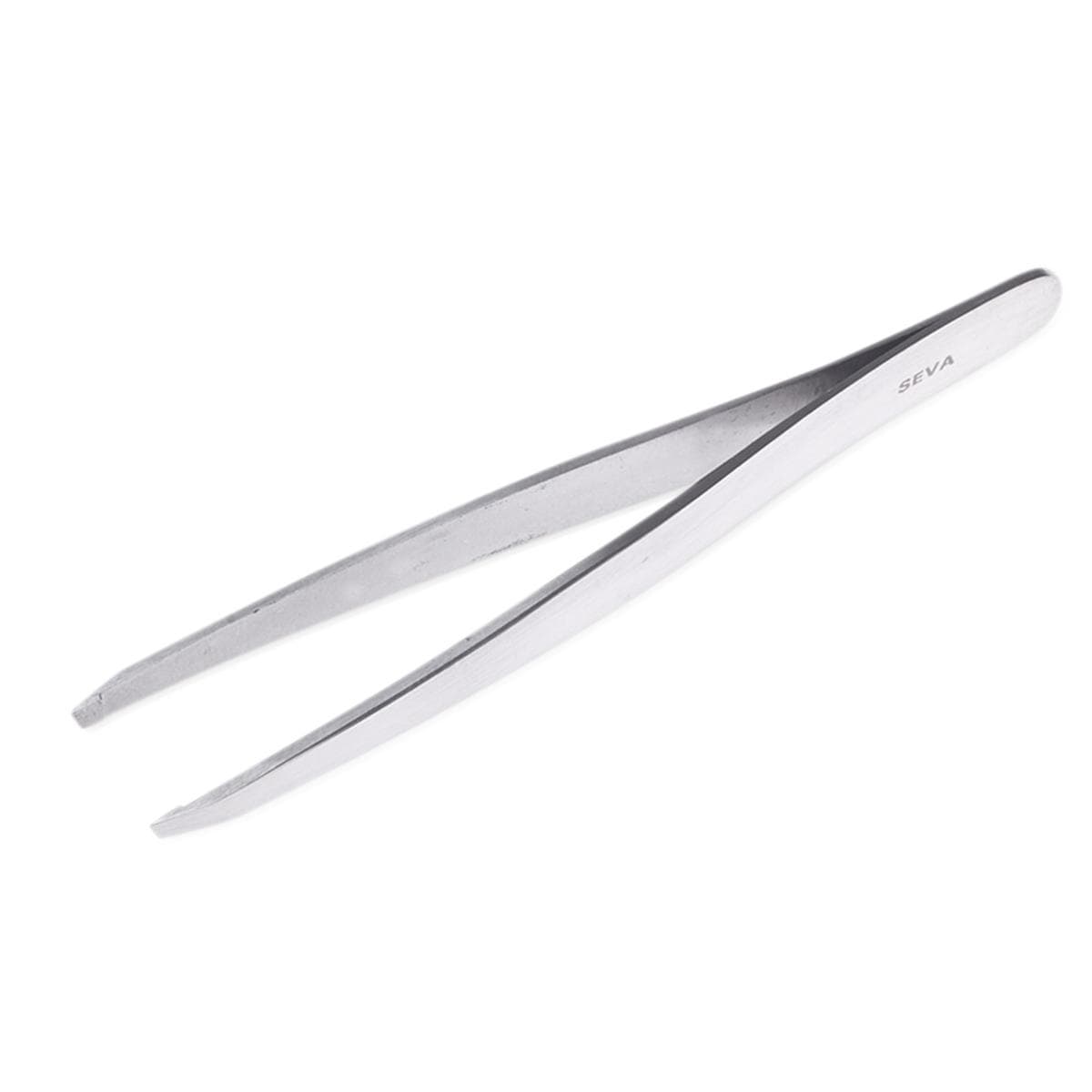 Medline Stainless Steel Eyebrow Tweezers, Nonsterile, Single-Use, 4" - Box of 12 - Image 2