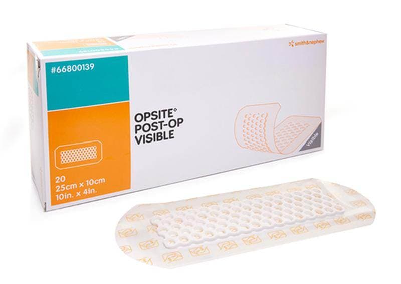 Opsite Post-Op Visible Dressing, 4" x 10" - Box of 20 - Image 1